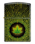 Zippo 46276 vžigalnik Cannabis Swirl, 540 Tumbled Brass