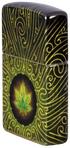 Zippo 46276 vžigalnik Cannabis Swirl, 540 Tumbled Brass
