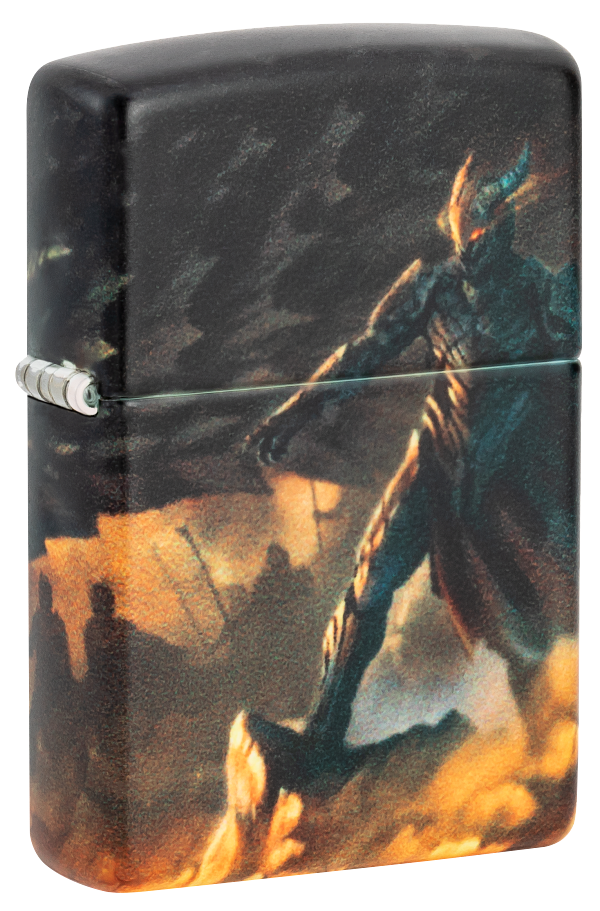 Zippo 46284 vžigalnik Knight vs Dragon, 540 Matte