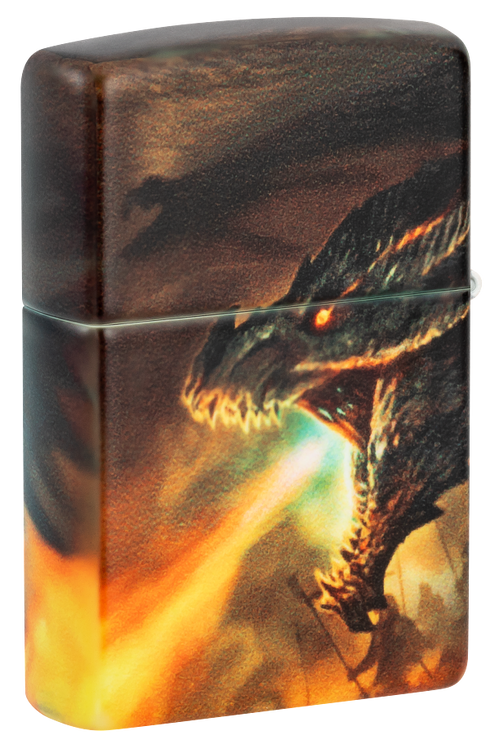 Zippo 46284 vžigalnik Knight vs Dragon, 540 Matte