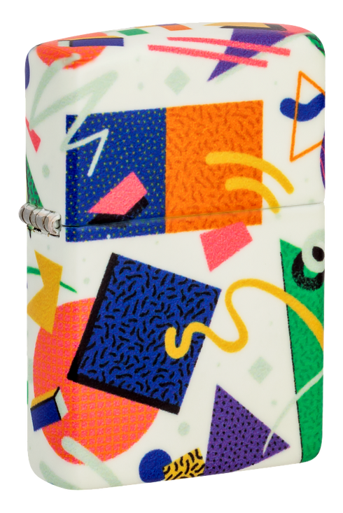 Zippo 46286 vžigalnik 80's Wacky Nostalgia, Glow in the Dark