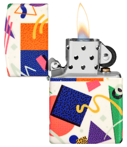 Zippo 46286 vžigalnik 80's Wacky Nostalgia, Glow in the Dark