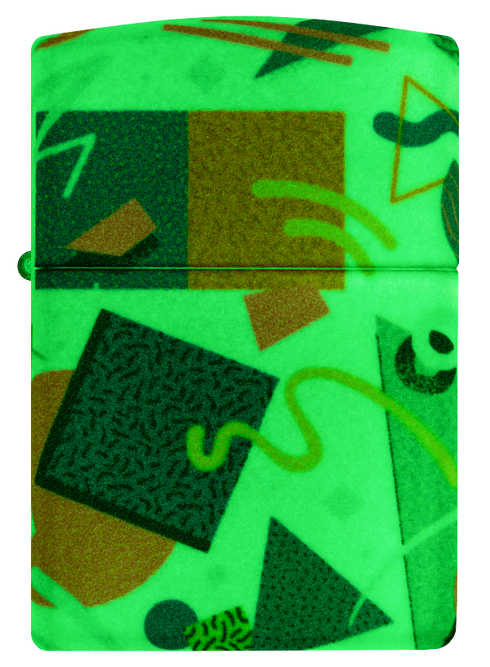 Zippo 46286 vžigalnik 80's Wacky Nostalgia, Glow in the Dark