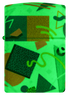 Zippo 46286 vžigalnik 80's Wacky Nostalgia, Glow in the Dark