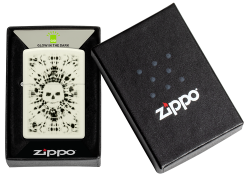 Zippo 46289 vžigalnik Glowing Skull