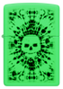 Zippo 46289 vžigalnik Glowing Skull