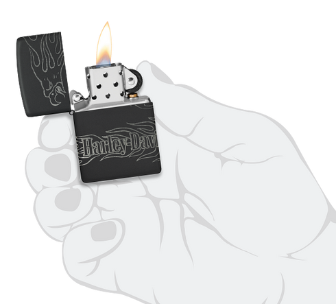 Zippo vžigalnik 46310 Harley-Davidson® Fire Eagle