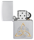 Zippo vžigalnik 60.007.292 Viking Knot, Satin Chrome