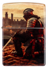Zippo vžigalnik 46382 Kneeling Knight