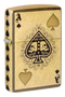 Zippo vžigalnik 46388 Ace of Spades & Skulls