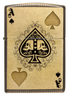 Zippo vžigalnik 46388 Ace of Spades & Skulls