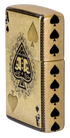 Zippo vžigalnik 46388 Ace of Spades & Skulls