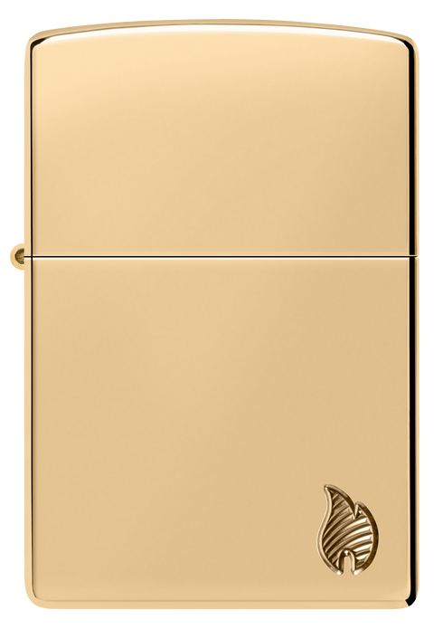 Zippo vžigalnik 46397 Armor Flame, High Polish Brass