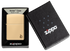 Zippo vžigalnik 46397 Armor Flame, High Polish Brass