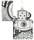Zippo 46428 vžigalnik Psychedelic Eye, Glow in the Dark