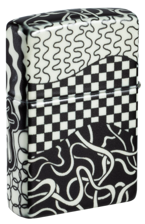 Zippo 46428 vžigalnik Psychedelic Eye, Glow in the Dark