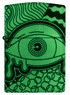 Zippo 46428 vžigalnik Psychedelic Eye, Glow in the Dark