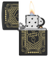Zippo 46483 vžigalnik Retro 1932, Black Matte