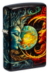 Zippo 46563 vžigalnik Spiritual Sun and Moon, 540 Tumbled Brass