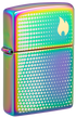 Zippo 46569 vžigalnik Dots and Flame, Multi Color