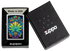 Zippo 46575 vžigalnik Psychedelic Cannabis, Street Chrome