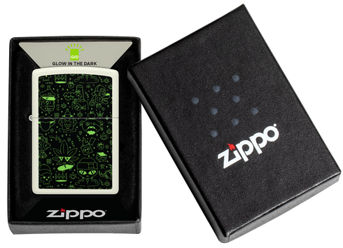 Zippo 60.007.390 vžigalnik Doodle Cannabis