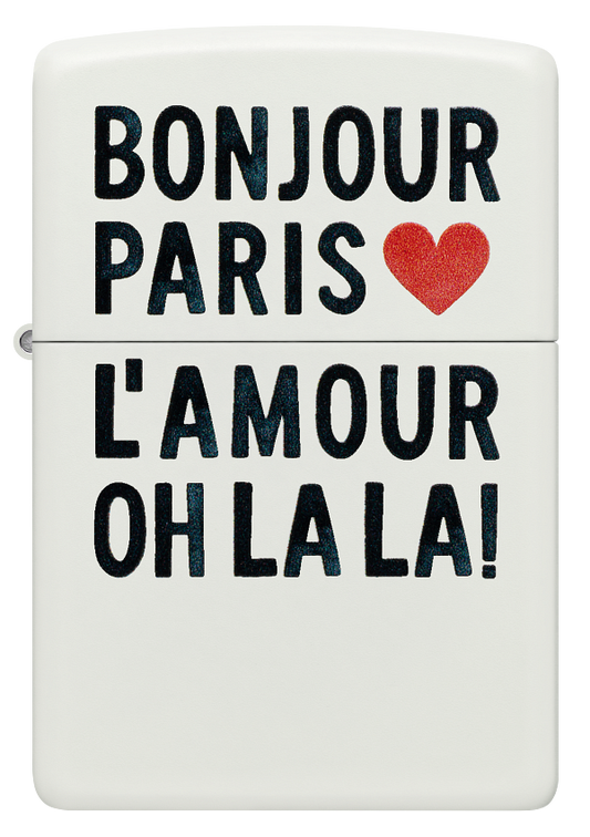 Zippo 60.007.413 vžigalnik Bonjour Paris