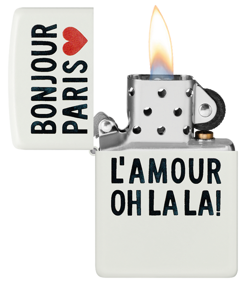 Zippo 60.007.413 vžigalnik Bonjour Paris