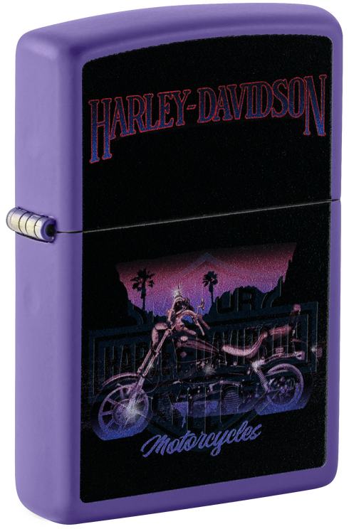 Zippo 46676 vžigalnik Harley-Davidson® Black Light
