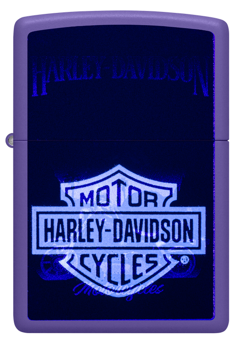 Zippo 46676 vžigalnik Harley-Davidson® Black Light