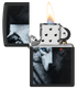 Zippo 46694 vžigalnik Dual Inner Wolf, Black Matte