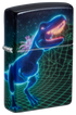 Zippo 46701 vžigalnik Cyber T-Rex Meme, Glow in the Dark