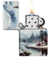 Zippo 46702 vžigalnik Painted Lake & Mountains, 540 Matte