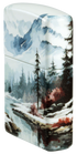 Zippo 46702 vžigalnik Painted Lake & Mountains, 540 Matte