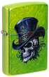 Zippo 46709 vžigalnik Gentlemen Skull, Lurid