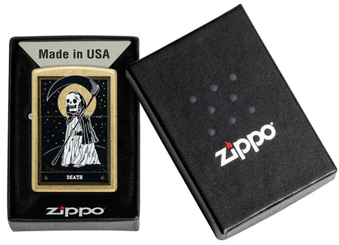 Zippo 46722 vžigalnik Death Card
