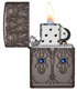 Zippo 46753 vžigalnik Spiritual Pattern Armor, Black Ice