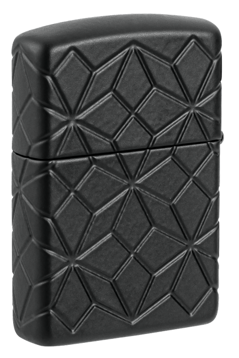 Zippo 46756 vžigalnik Red Jewel with Pattern Armor, Black Matte