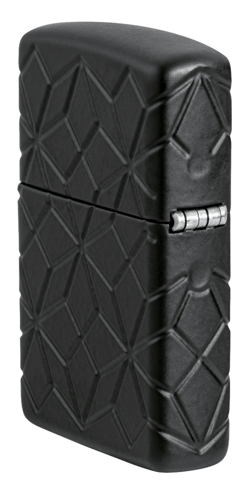 Zippo 46756 vžigalnik Red Jewel with Pattern Armor, Black Matte