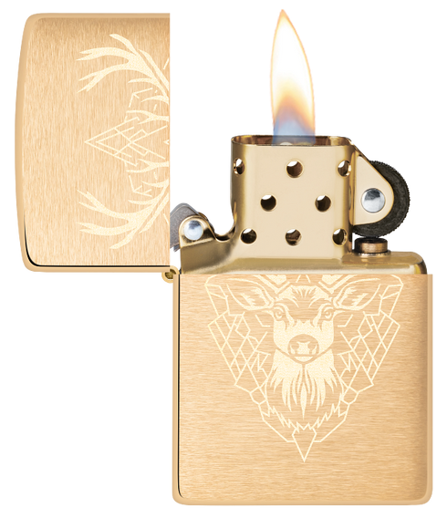 Zippo 60.007.502 vžigalnik Geometric Deer