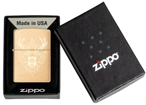 Zippo 60.007.502 vžigalnik Geometric Deer