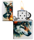 Zippo 60.007.507 vžigalnik Watercolor Wolf