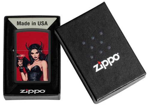 Zippo 60.007.573 vžigalnik Devil Vampire Woman