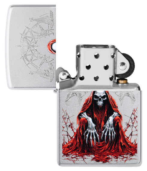 Zippo 60.007.576 vžigalnik Red Grim Reaper