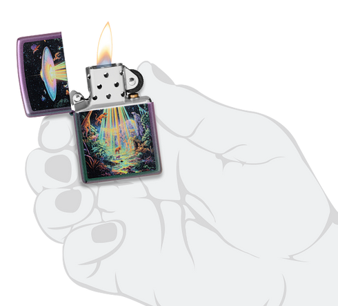 Zippo 46941 vžigalnik Alien Abduction