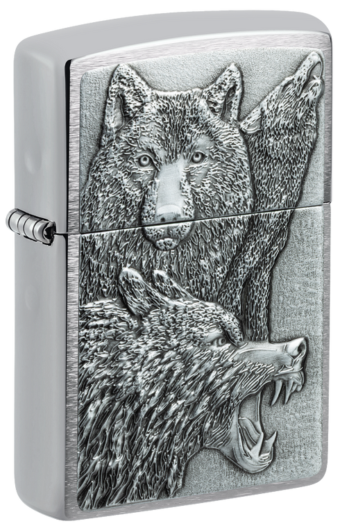 Zippo 46960 vžigalnik Wolf Pack, Emblem