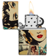 Zippo 60.007.652 vžigalnik Vintage Comic Collage
