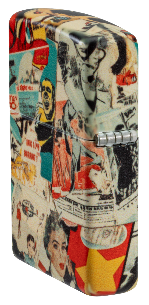 Zippo 60.007.652 vžigalnik Vintage Comic Collage