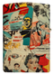 Zippo 60.007.652 vžigalnik Vintage Comic Collage