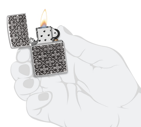 Zippo 60.007.689 vžigalnik Crosses Armor